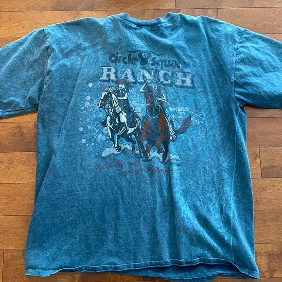 Single Stitch 90s graphic Western Shirt - Picture 2 of 8